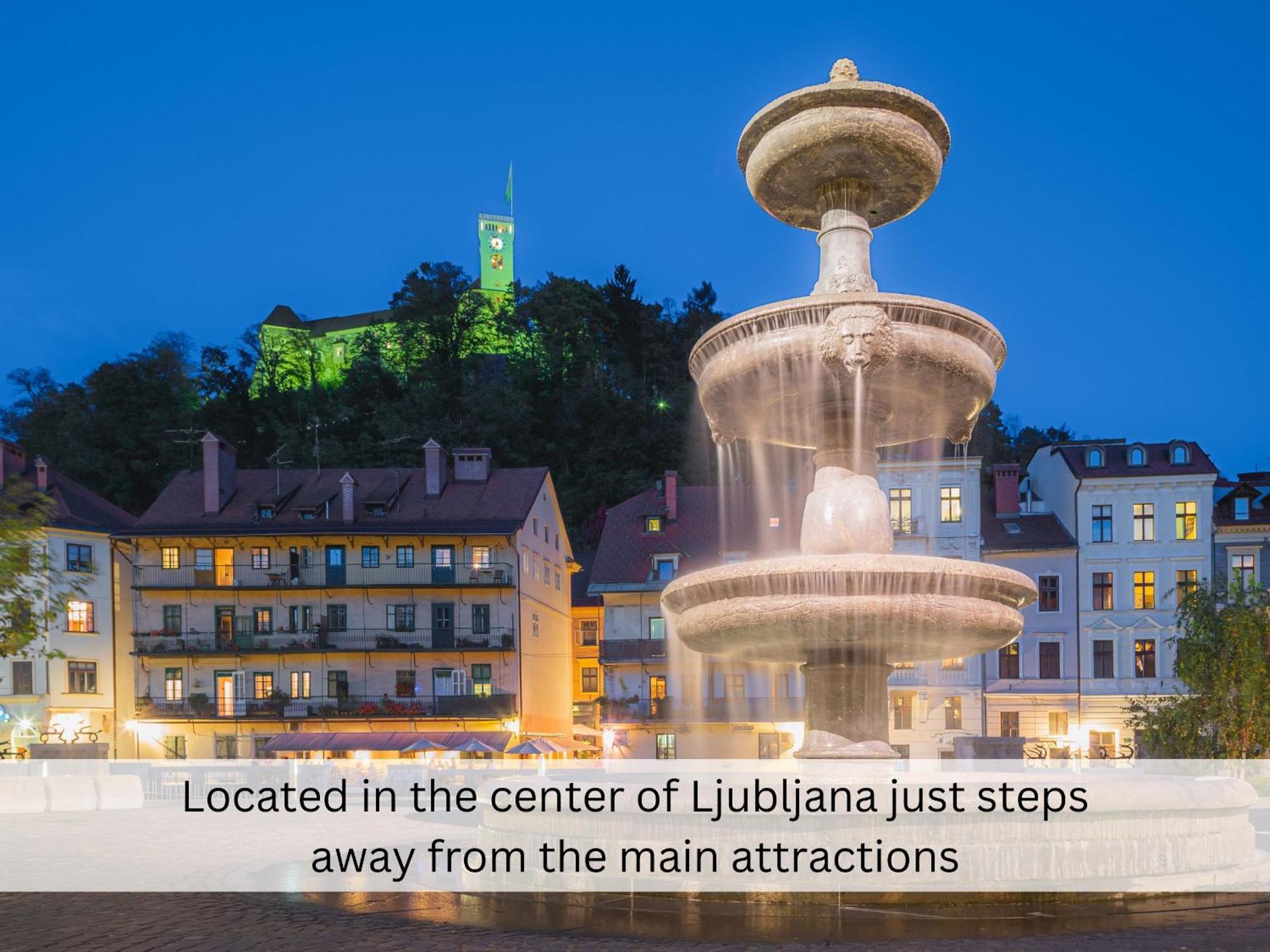Riverside Apartment Ljubljana Ngoại thất bức ảnh